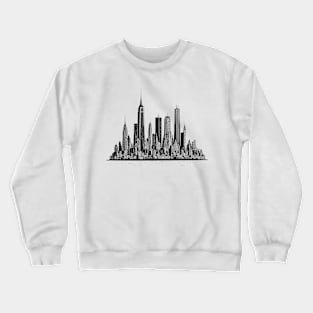 New York Cityscape Crewneck Sweatshirt